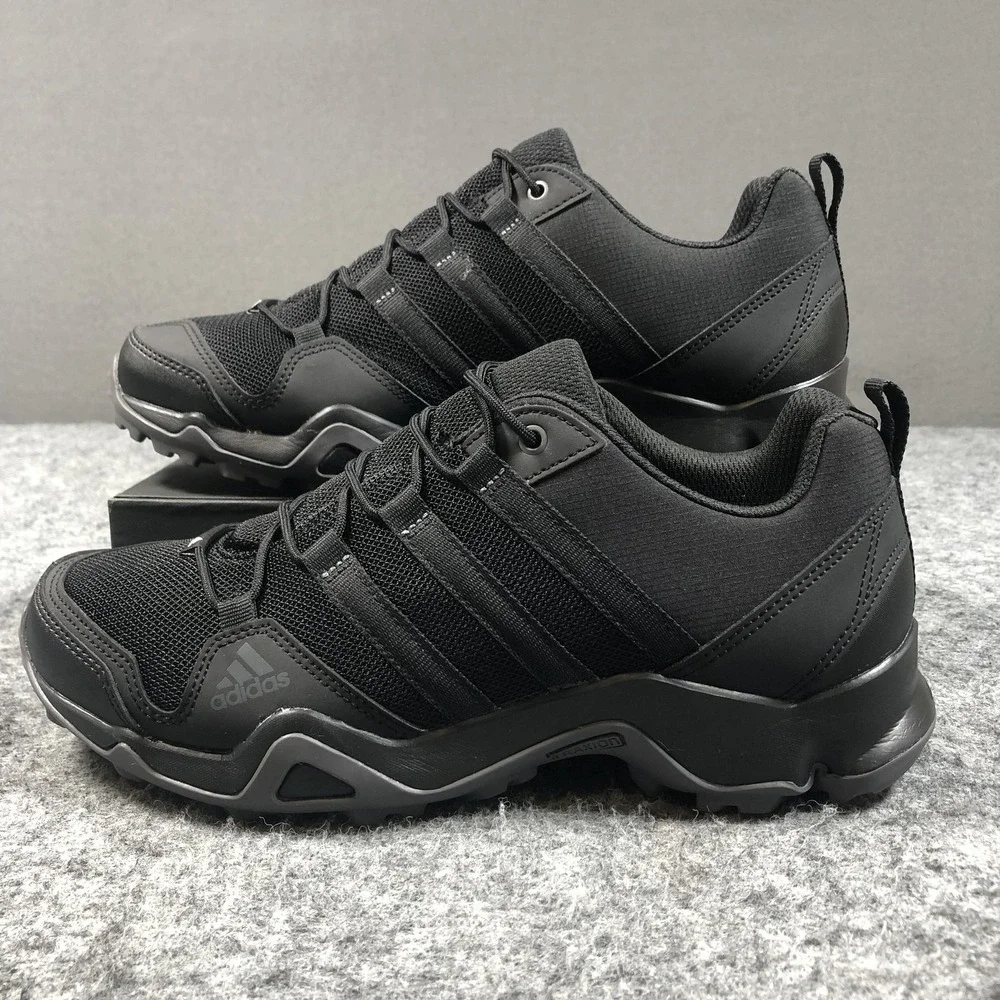 Adidas Terrex AX2S Shoes Mens Size 8.5 Black Mesh Trail Hiking Low Top Sneakers